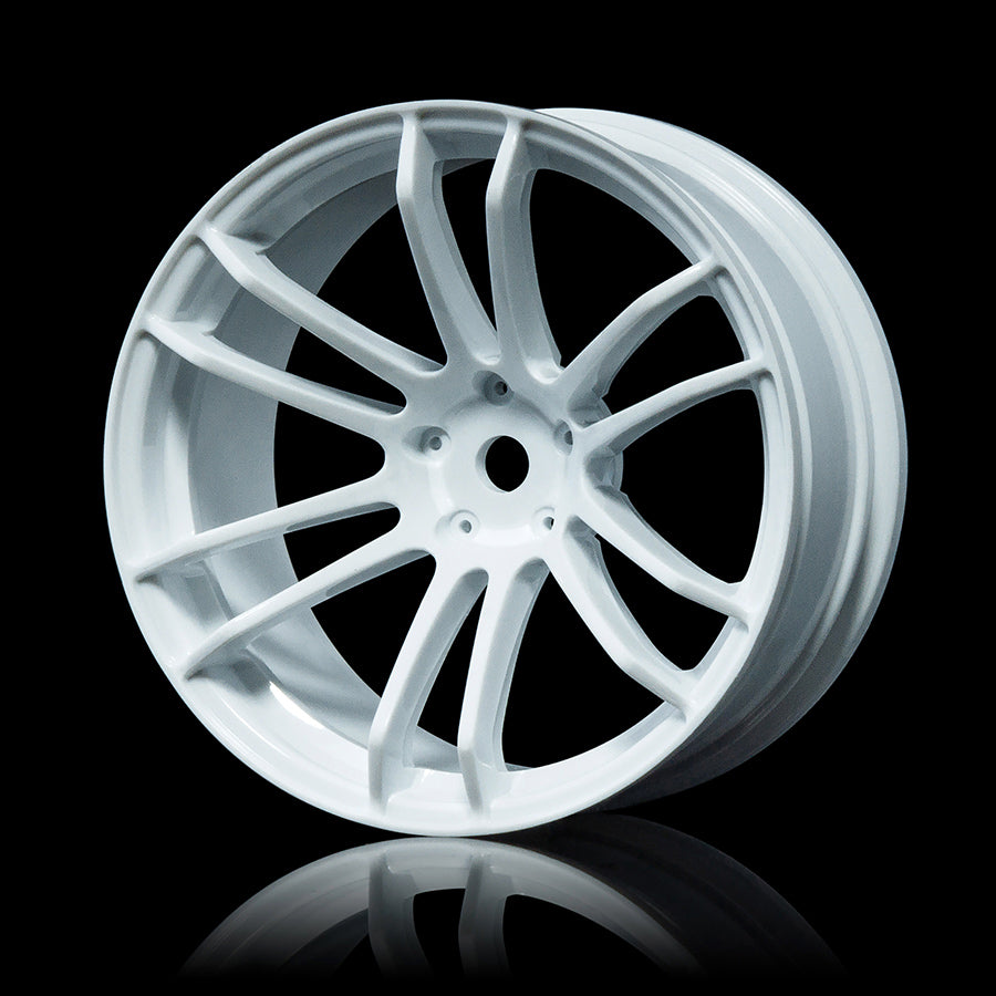 MST TSP Offset +7 Wheel Set - White