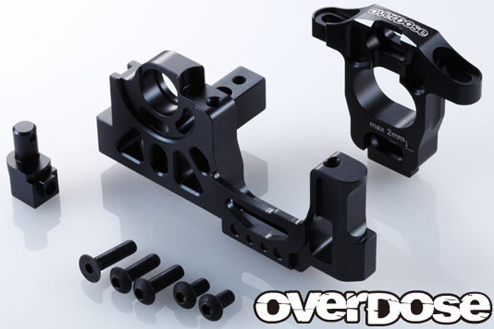 Overdose (#OD2088) Aluminum Motor Mount Type-2 - Black