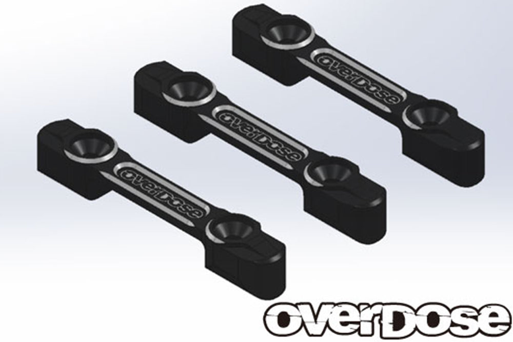 Overdose (#OD2098) Aluminum Suspension Mount Set - Black