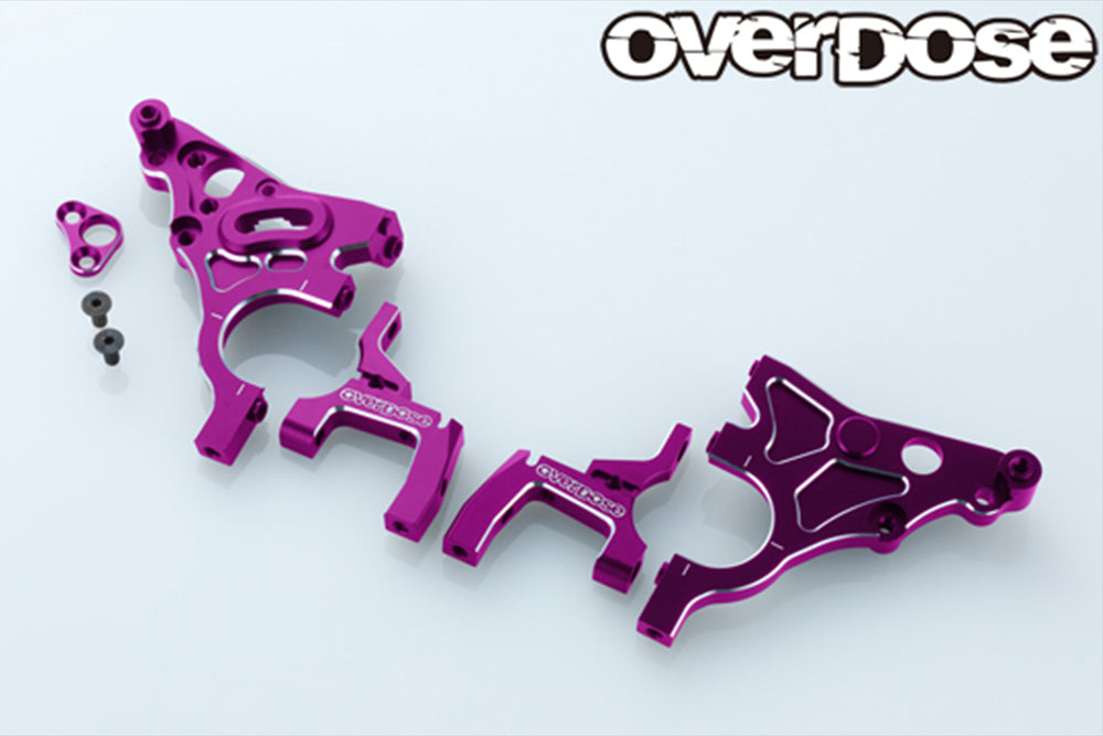 Overdose (#OD3875) Alum. Multi Purpose Rear Bulkhead - Purple