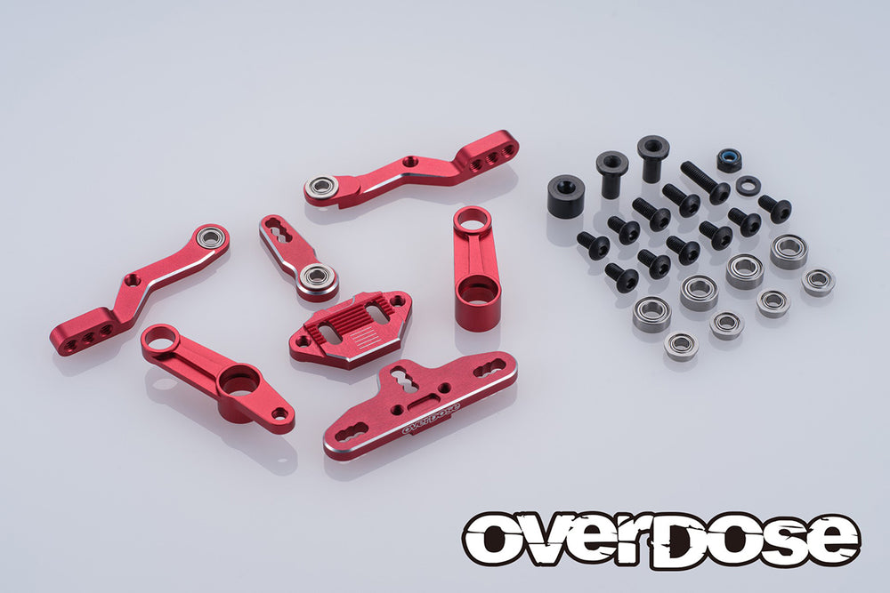 Overdose (#OD3922) Triple Link Steering Wiper Set Type-2 - Red