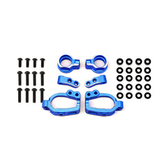 Yokomo (#RD-415SABL) Alum. Adjustable Steering Block - Blue