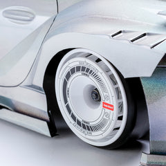 Rêve D RW-GA18 Wheel Sticker White/Black