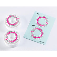 Rêve D RW-GA18 Wheel Sticker White/Pink