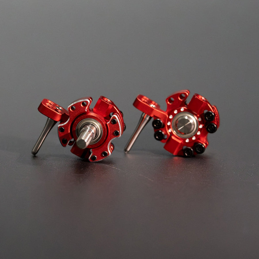 Rhino Racing (#RR-1405R) SR Series Steering Blocks - Red
