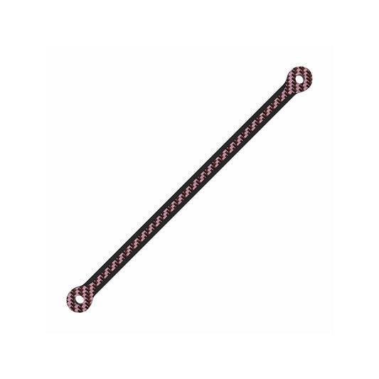 3Racing (#SAK-D645GA/RE) D6 Carbon Graphite Rear Body Post Stiffener Plate - Red