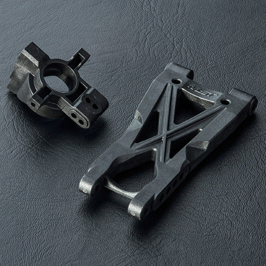 MST (#210070-1) HT Short Rear Lower Arm (4 holes) & Wheel Hub