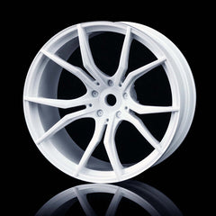 MST FX Offset +8 Wheel Set - White