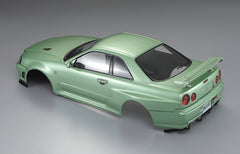 NISSAN SKYLINE BNR34 Body Set - Champagne Green