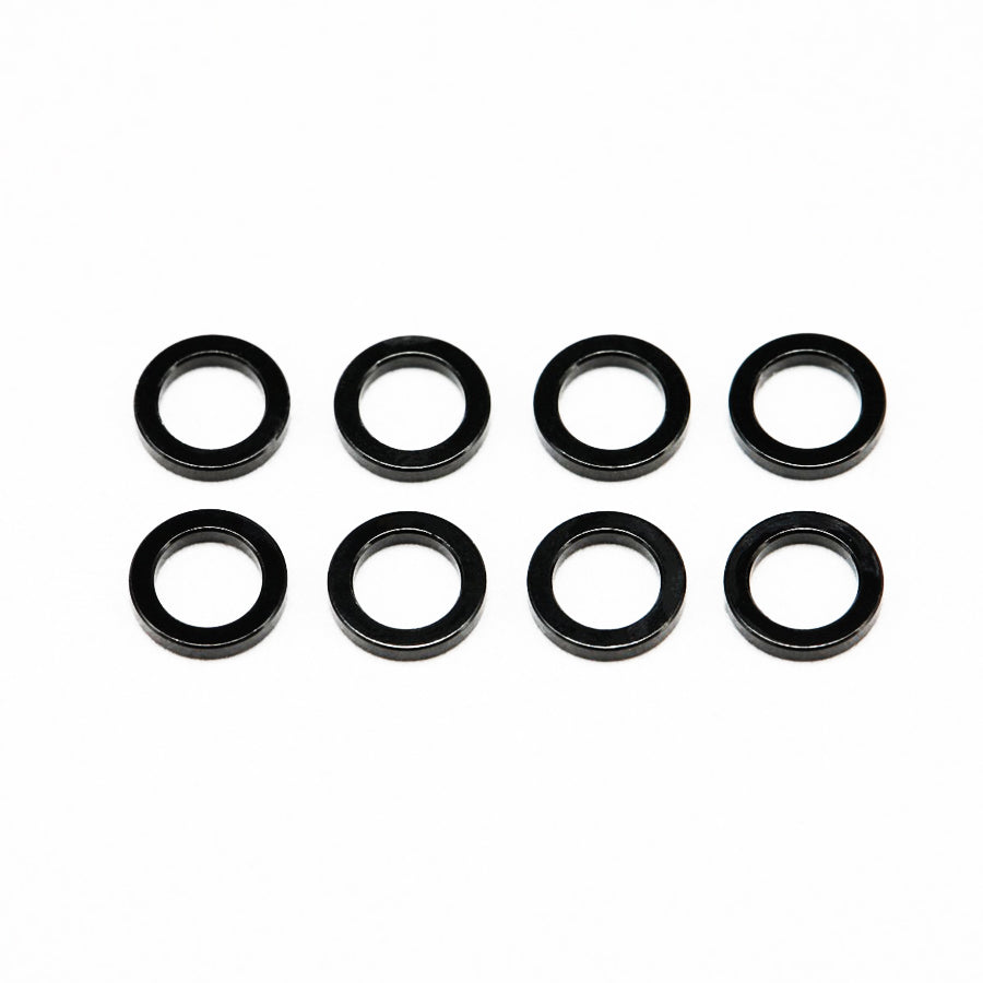 Yokomo (#ZC-A4610BA) Alum. Spacer 4.0 X 6.0 X 1.0mm - Black