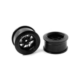 3Racing D5 Wheel Set - Black