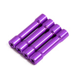 Wrap-Up Next Alum. Round Shape Post Set 30mm - Purple