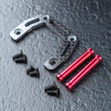 MST (#210681R) KMW Carbon Front Upper Brace Set - Red