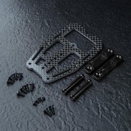 MST (#210736BK) RMX 4 Carbon Lightweight Front Head Mount - Black