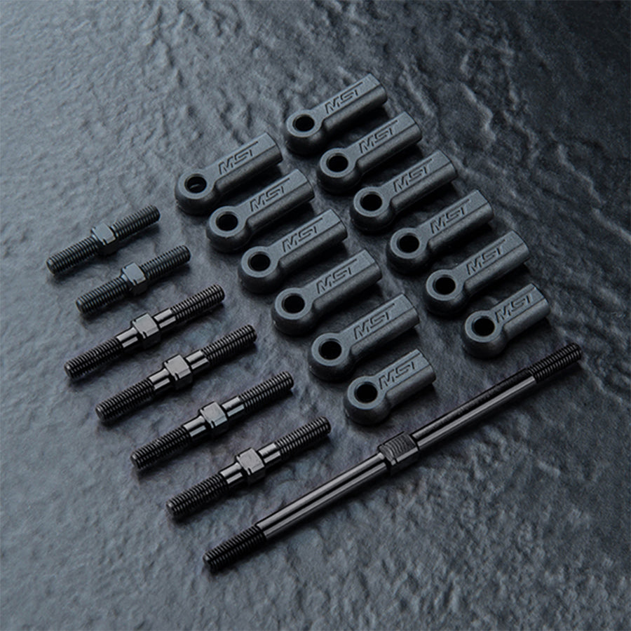 MST (#210739BK) RMX 4 Full Turnbuckle Set - Black