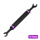 Eagle Racing (#3723U-G34-PU) GRT Dual Turnbuckle Wrench 3/4mm - Purple