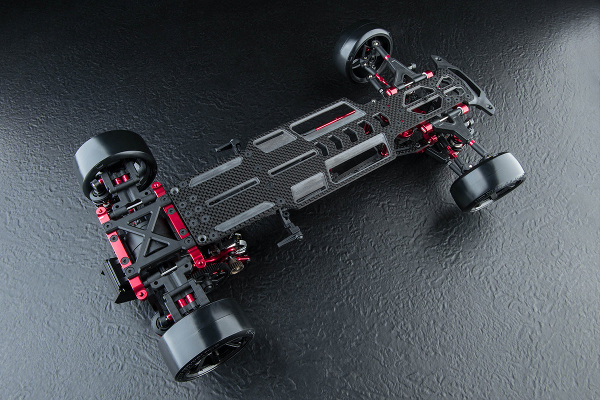 MST RMX 4 GT Competition RWD Drift Chassis Kit - Red