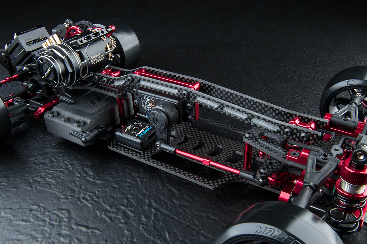 MST RMX 4 GT Competition RWD Drift Chassis Kit - Red