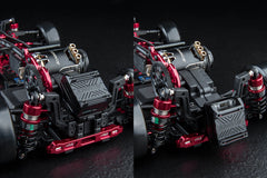 MST RMX 4 GT Competition RWD Drift Chassis Kit - Red