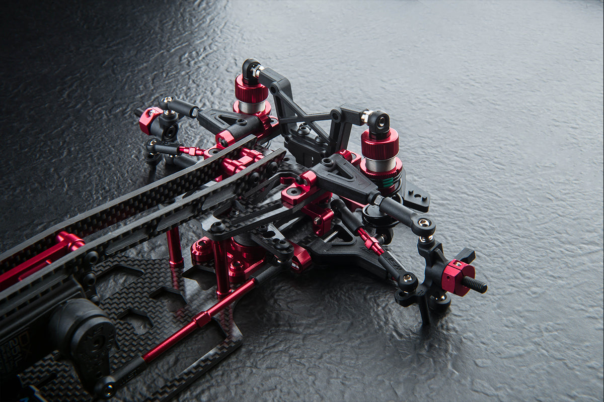 MST RMX 4 GT Competition RWD Drift Chassis Kit - Red