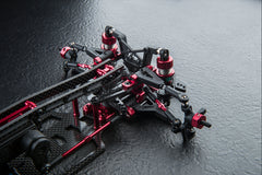 MST RMX 4 GT Competition RWD Drift Chassis Kit - Red