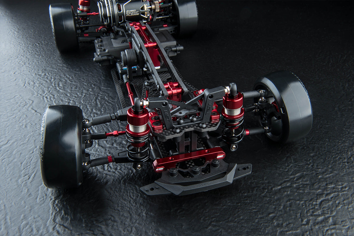 MST RMX 4 GT Competition RWD Drift Chassis Kit - Red