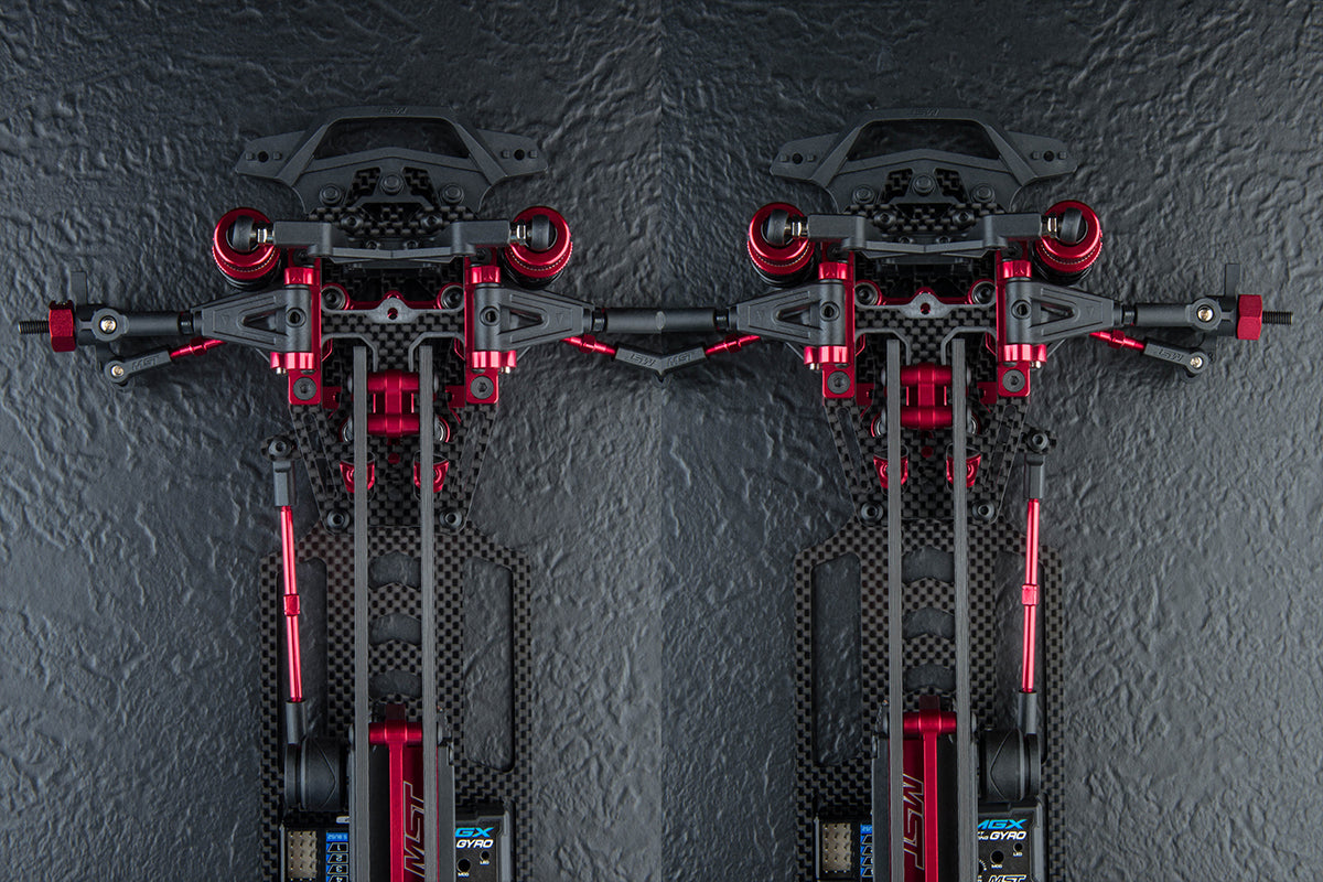 MST RMX 4 GT Competition RWD Drift Chassis Kit - Red
