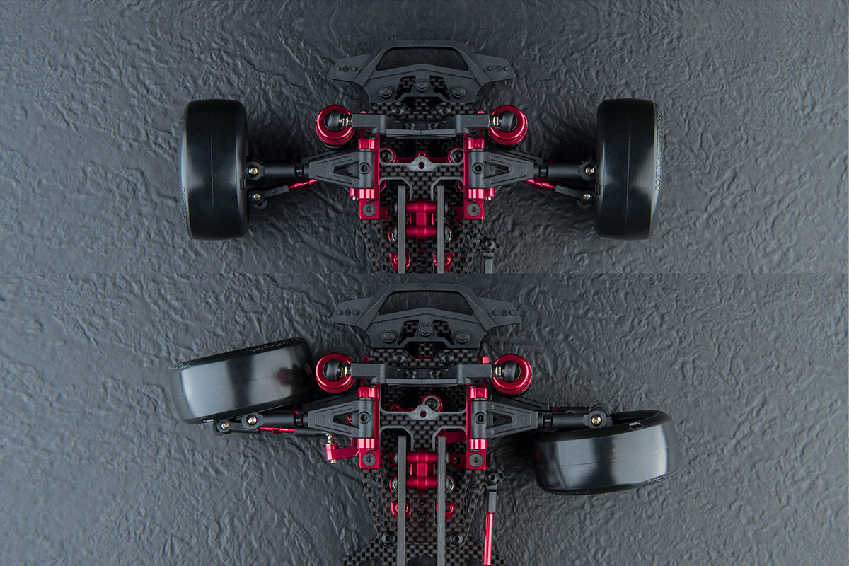 MST RMX 4 GT Competition RWD Drift Chassis Kit - Red