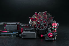 MST RMX 4 GT Competition RWD Drift Chassis Kit - Red