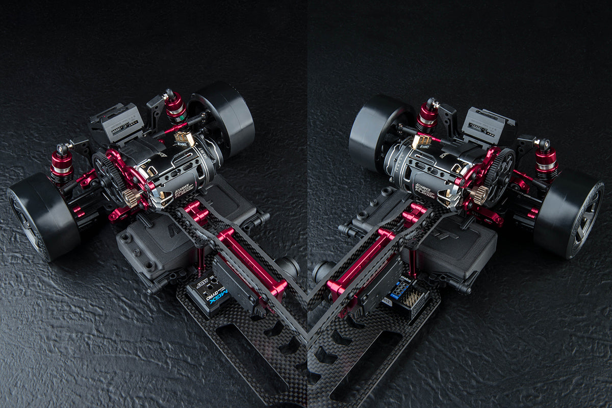 MST RMX 4 GT Competition RWD Drift Chassis Kit - Red