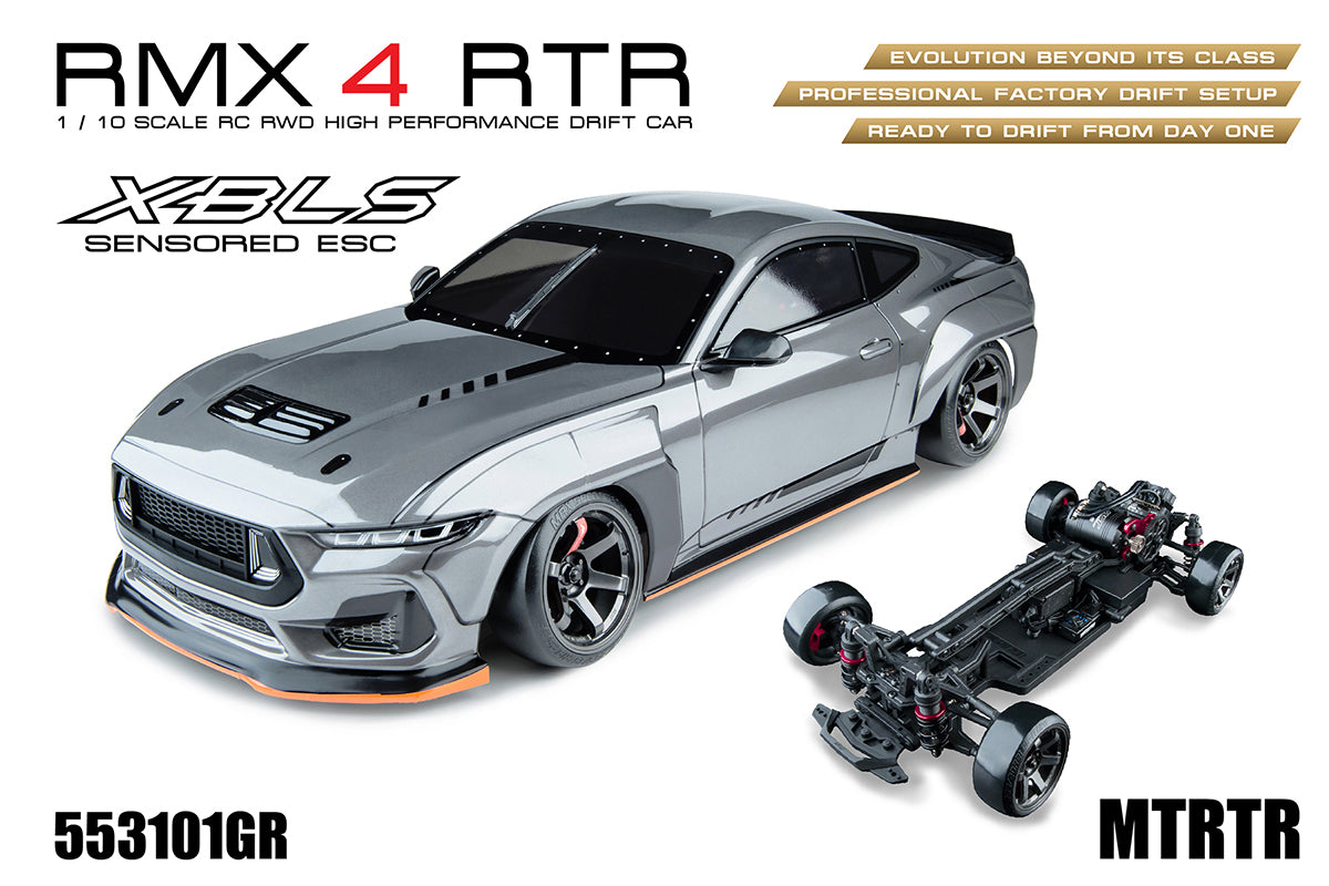 MST (#553101GR) RMX 4 MTRTR 275 (Grey) RTR - 1/10 On Road Ready to Run RWD Drift Car