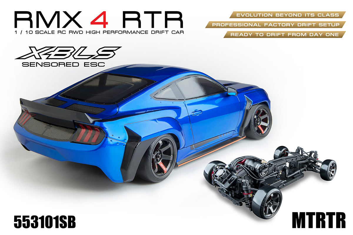 MST RMX 4 MTRTR 275 (Silver Blue) RTR