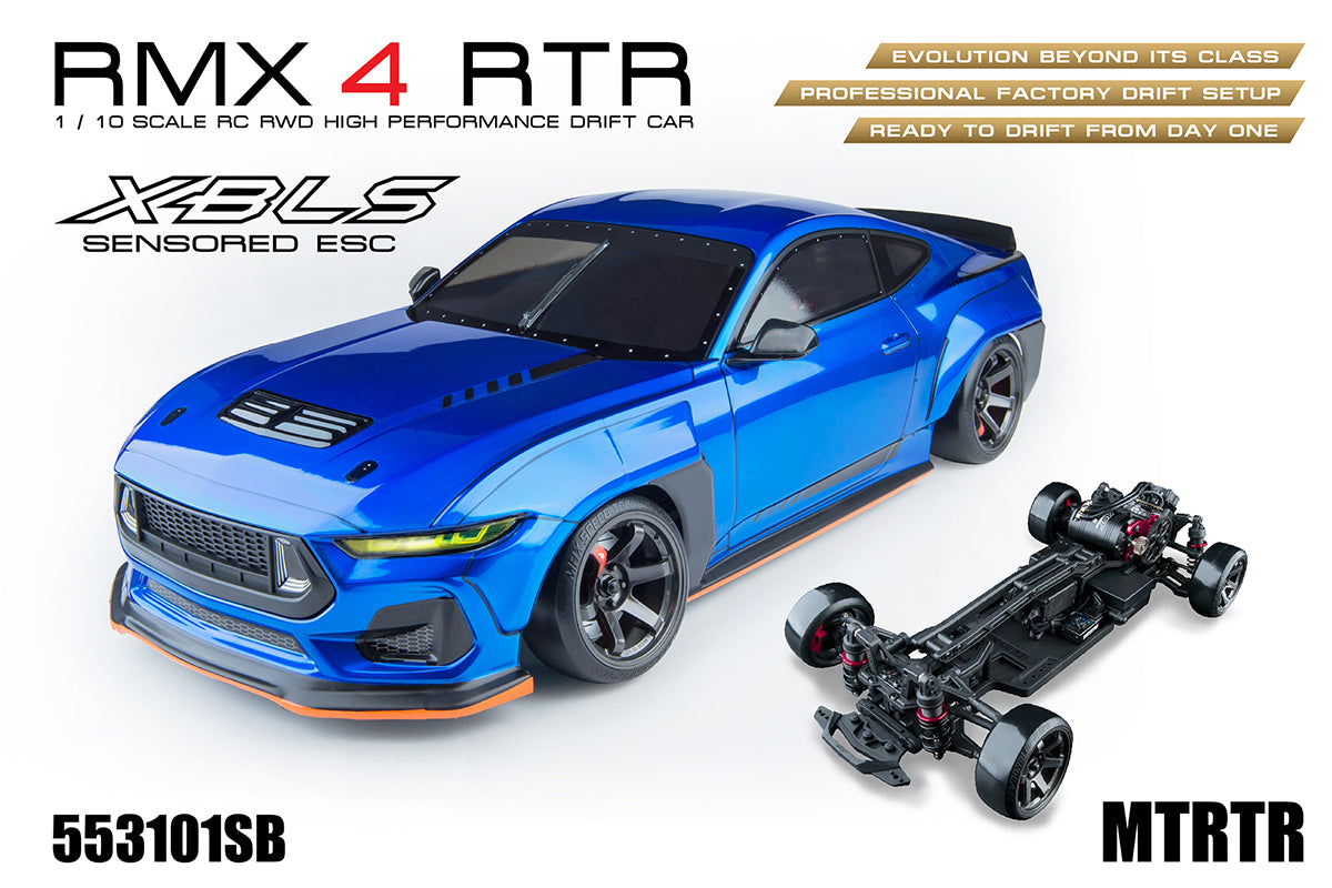 MST (#553101SB) RMX 4 MTRTR 275 (Grey) RTR - 1/10 On Road Ready to Run RWD Drift Car