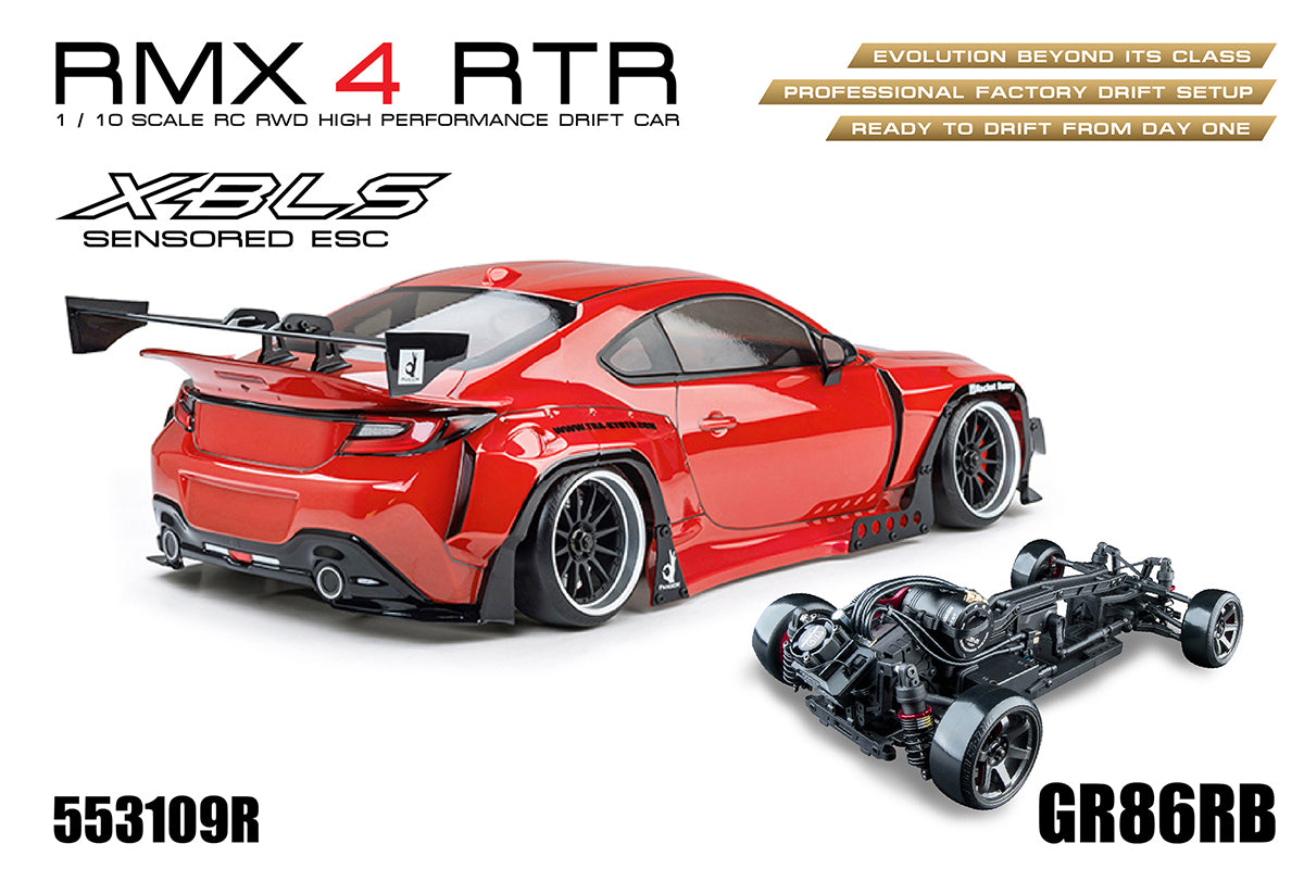 MST RMX 4 GR86RB (Red) RTR