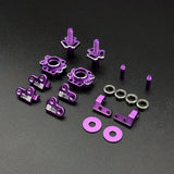 Team AD Steering Blocks - Purple