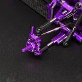 Team AD Steering Blocks - Purple