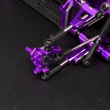 Team AD Steering Blocks - Purple