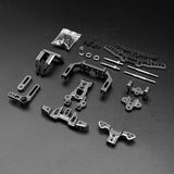 Team AD AD-XF Front Bulkhead Conversion Kit - Black