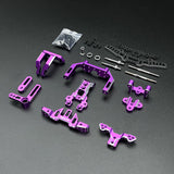 Team AD AD-XF Front Bulkhead Conversion Kit - Purple