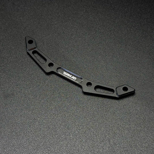 Team AD (#AD-9041B) Alum. Front Body Post Brace - Black