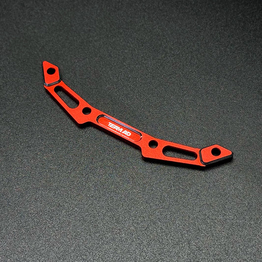 Team AD (#AD-9041R) Alum. Front Body Post Brace - Red