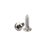 24KRC Stainless Steel Phillips Screws M1.5 X 3mm - Silver