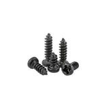 24KRC Stainless Steel Phillips Screws M2 X 3mm - Black