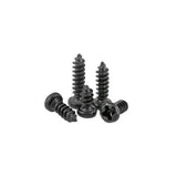 24KRC (#AF-SSPS2/4B) Stainless Steel Phillips Screws M2 X 4mm - Black