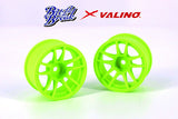 Buzz Break N820S R-SPEC Wheel Set 26mm - Lime Yellow