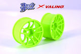 Buzz Break N820S R-SPEC Wheel Set 26mm - Lime Yellow