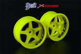 Buzz Break X Valino (#BB-RW-007) R-SPEC Gokutan Wheel Set 26mm - Flo Green