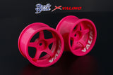 Buzz Break X Valino (#BB-RW-010) R-SPEC Gokutan Wheel Set 30mm - Flo Pink