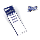 Buzz Break Cut-Out Rim Sticker - BuzzBreak Standard Type Blue/White