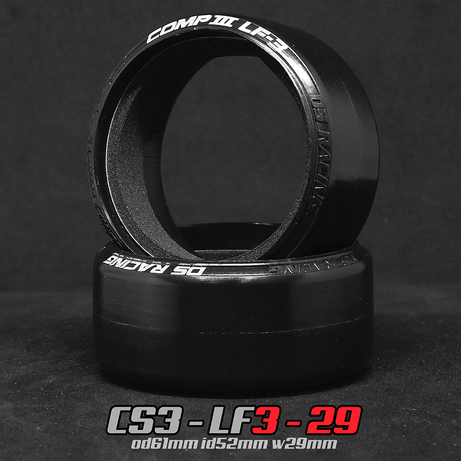 DS Racing (#CS3-LF3-29) Competition III LF-3 29mm Drift Tyre